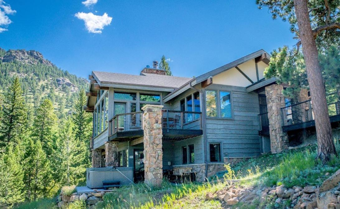 Hyler Mountain Lodge Home Естес Парк Екстериор снимка